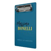 Professional elegant modern minimalist plain mini klembord (Angled2)