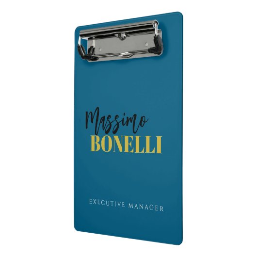 Professional elegant modern minimalist plain mini klembord (Angled2)