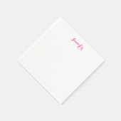 Professional elegant modern minimalist plain name servet (Hoek)