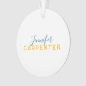 Professional elegant modern minimalist plain ornament (voorkant)