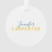 Professional elegant modern minimalist plain ornament (voorkant)