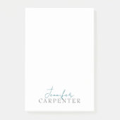 Professional elegant modern minimalist plain post-it® notes (Voorkant)