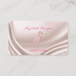 Professional Elegant Modern, Roze Flamingo Visitekaartje