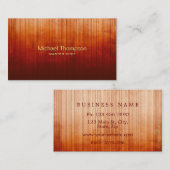 Professional Elegant Modern rustige striped ombre Visitekaartje (Voorkant / Achterkant)