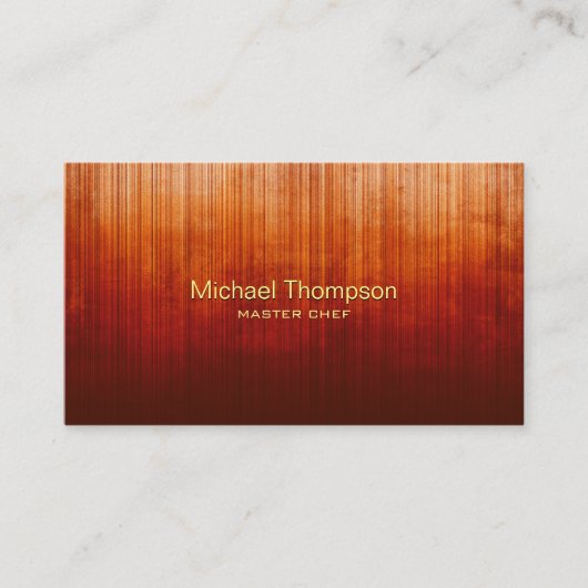 Professional Elegant Modern rustige striped ombre Visitekaartje (Voorkant)