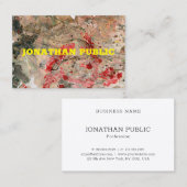 Professional Elegant Modern Trendy Abstract Visitekaartje (Voorkant / Achterkant)