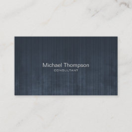 Professional Elegant Rustic Metal Striped Ombre Visitekaartje