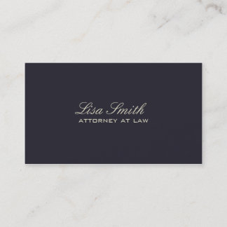 Professional Elegant Simple Plain Attorney Group Visitekaartje