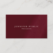 Professional Elegant Template Minimalist Luxury Visitekaartje (Voorkant)