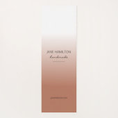 Professional Elegant Terracotta Exercise Mat (Achterkant)