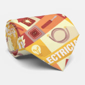 Professional-elektronica ontworpen stropdas (Opgerold)