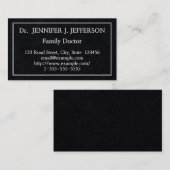 Professional- en Simple Family Doctor Visitekaartj Visitekaartje (Voorkant / Achterkant)