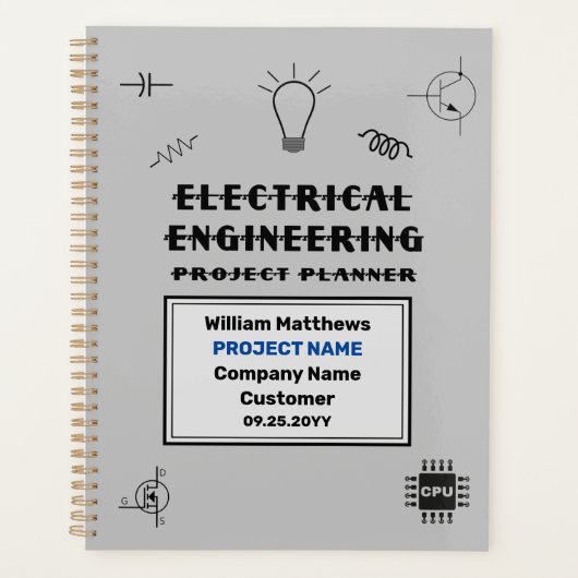 Professional Engineering Planner (Voorkant)