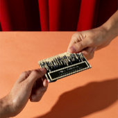 Professional Event Planner Eyelash Sepia Gold Drip Visitekaartje