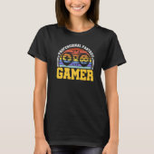 Professional Fantasy Gamer Humor Retro Gaming Con T-shirt (Voorkant)