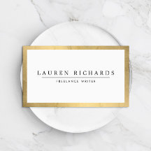 Professional Faux Gold en White