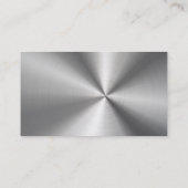 Professional Faux Metal Songwriter Visitekaartje (Achterkant)