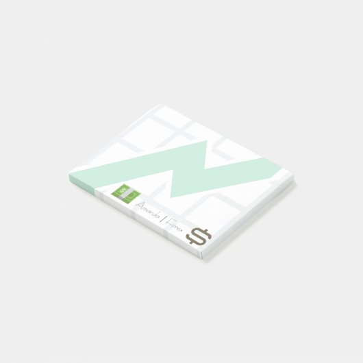 Professional Finance Emojis Post-it® Notes (Schuin)