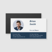 Professional Financial Planner BusinessCard Magnet (Voorkant / Achterkant)