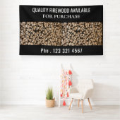 Professional Firewood For Sale Business Banner (Insitu)