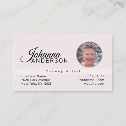 Professional (FOTO INSERT) UNISEX - Visitekaartje (Voorkant)