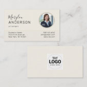 Professional (FOTO INSERT) UNISEX - Visitekaartje (Voorkant / Achterkant)