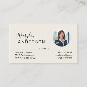 Professional (FOTO INSERT) UNISEX - Visitekaartje