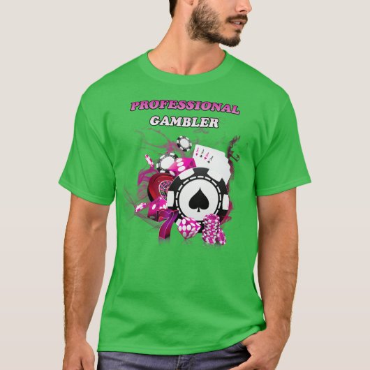 Professional Gambler T-shirt (Voorkant)