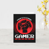 Professional Gamer Funny Gaming Quotes Gift For Pl Kaart (Gele Bloem)