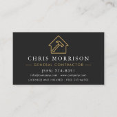 Professional General Contractor QR Code Visitekaartje (Voorkant)