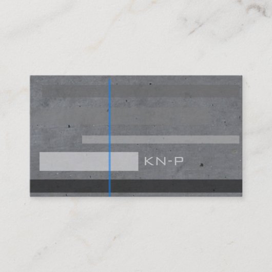 professional geometric Patterns Business Card Visitekaartje (Voorkant)