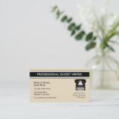 Professional Ghost Writer-Visitekaartjes Visitekaartje (Staand voorkant)