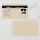 Professional Ghost Writer-Visitekaartjes Visitekaartje (Voorkant / Achterkant)
