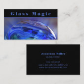 Professional Glassblower Gaffer Glass Smith Visitekaartje (Voorkant / Achterkant)