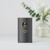 Professional Gold Anchor-Visitekaartje Visitekaartje (Staand voorkant)