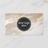 Professional Gold beige Visitekaartje voor schilde (Achterkant)