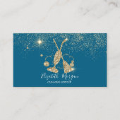 Professional Gold Confetti Vacuum cleaner,Broom Visitekaartje (Voorkant)