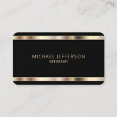 Professional Gold en zwart Visitekaartje (Voorkant)