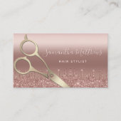 Professional Gold Haarstylist Roos Gold Beauty Visitekaartje (Voorkant)