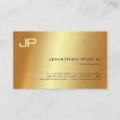Professional Gold Light Shadow Artistic Luxe Visitekaartje (Voorkant)