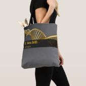 Professional Gold Luxury DNA Strand Medical Tote Bag (Dichtbij)