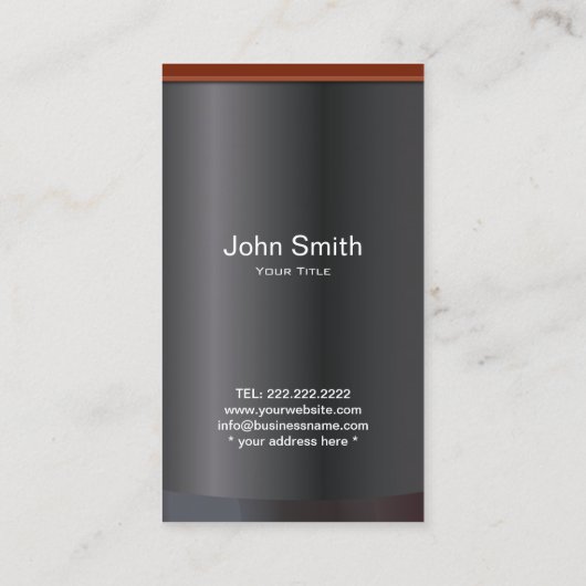 Professional Gold Music-symbool, Visitekaartje (Achterkant)