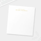 Professional Gold Notitieblok