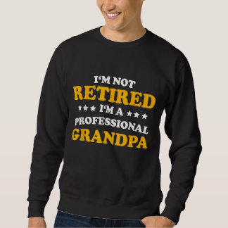 Professional Grandpa – Classic Retirement Gift Trui
