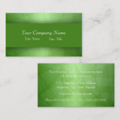 Professional Green Visitekaartje (Voorkant / Achterkant)
