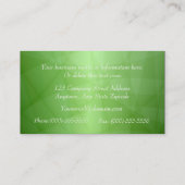Professional Green Visitekaartje (Achterkant)