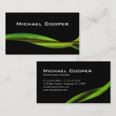 Professional Green Wave Visitekaartje Black (Voorkant / Achterkant)