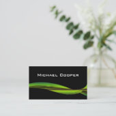 Professional Green Wave Visitekaartje Black (Staand voorkant)