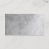Professional Grey Plain Modern Stijlvol Visitekaartje (Achterkant)