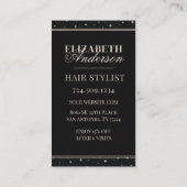 Professional Hair Stylist Beauty Salon Klantenkaartje (Achterkant)